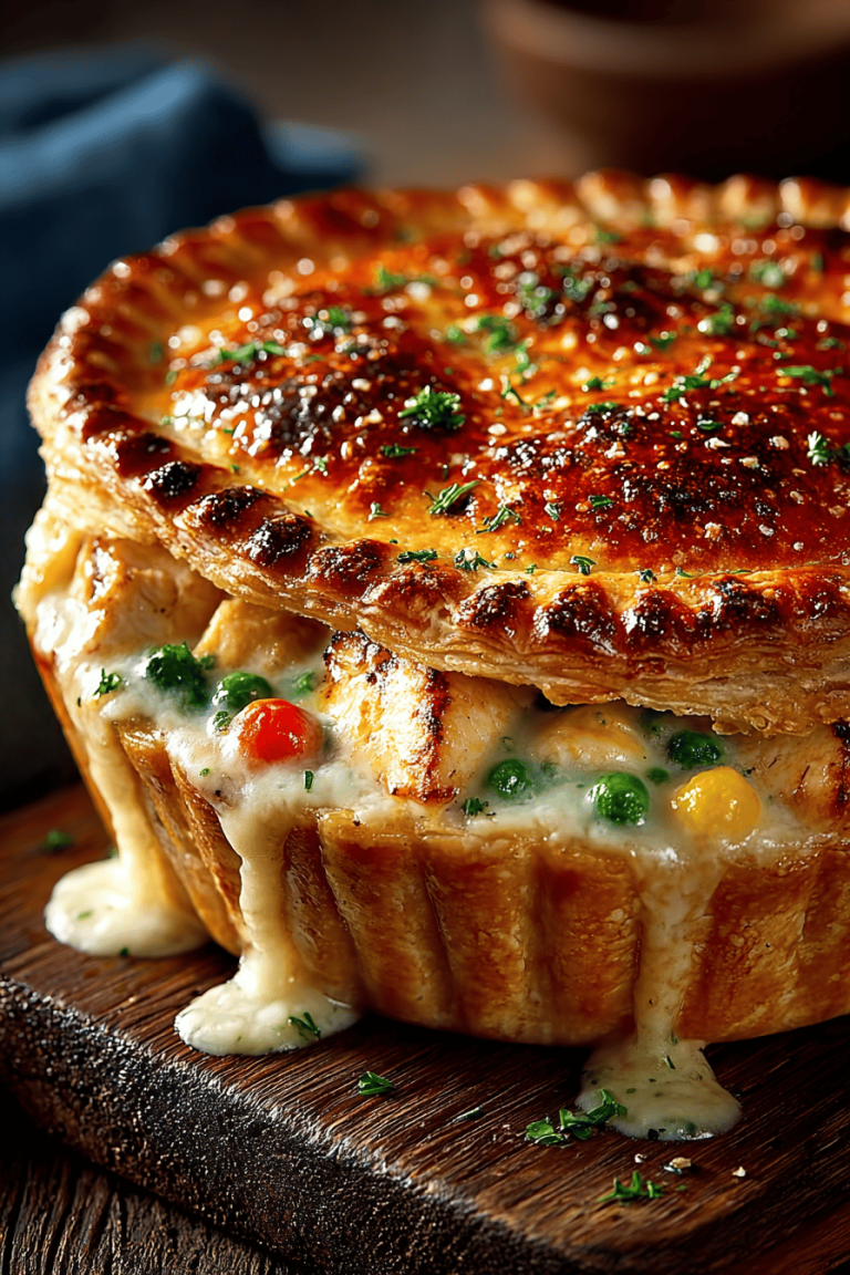 Scrumptious Homemade Chicken Pot Pie Recipe