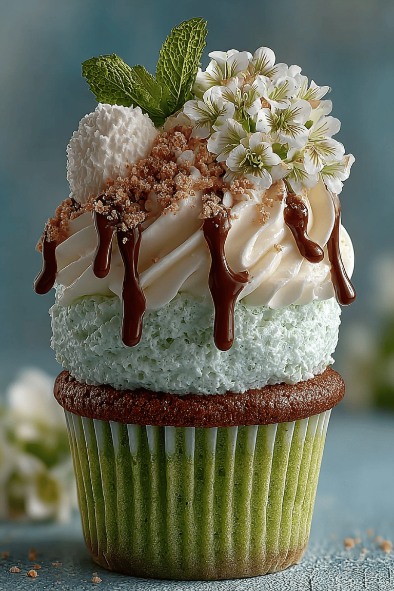 Shamrock Shake Cupcakes Recipe