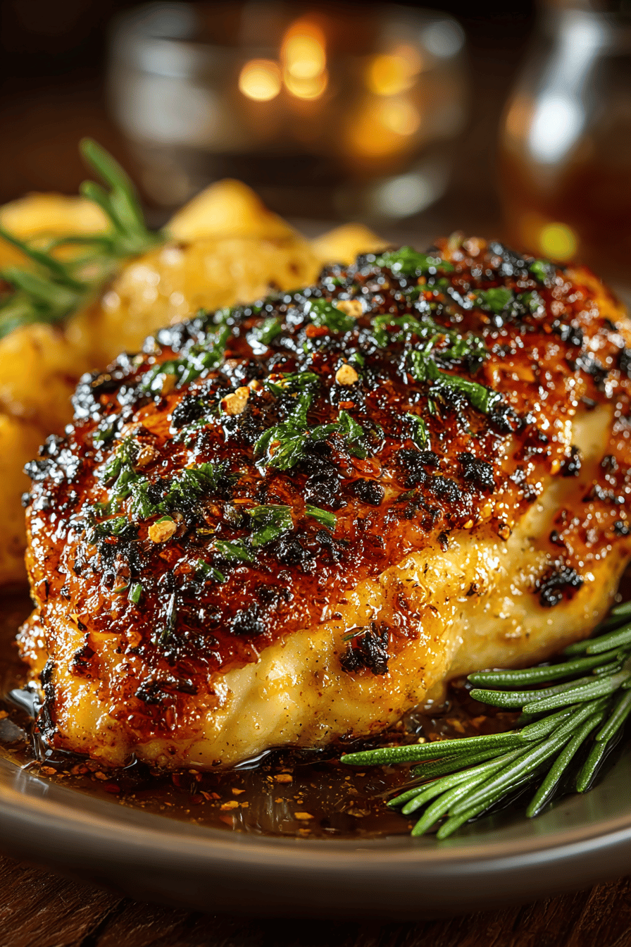 Simple Oven-Baked Chicken Recipe That's Irresistibly Delicious slice on plate showing perfect texture and swirl pattern