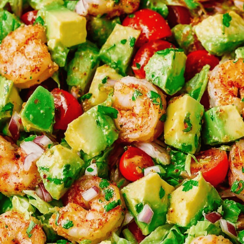 Simple Shrimp and Avocado Salad Recipe