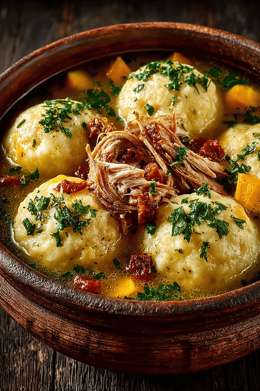 Slow Cooker Chicken and Dumplings Recipe from RecipesFiber