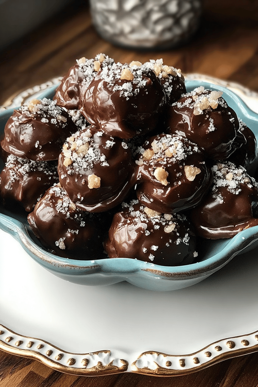 Slow Cooker Chocolate Turtles Recipe ingredients organized and measured on kitchen counter