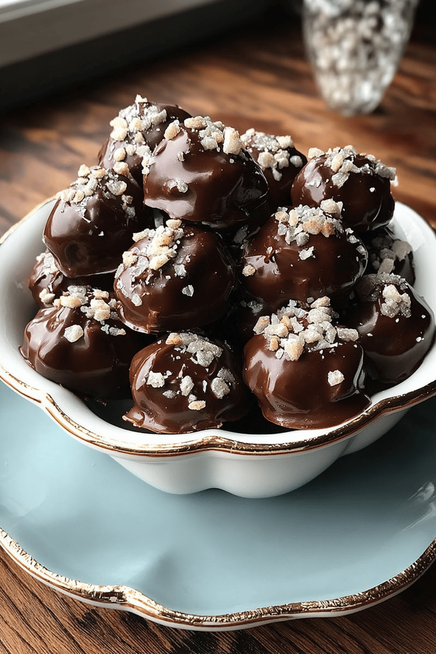 Slow Cooker Chocolate Turtles Recipe slice on plate showing perfect texture and swirl pattern