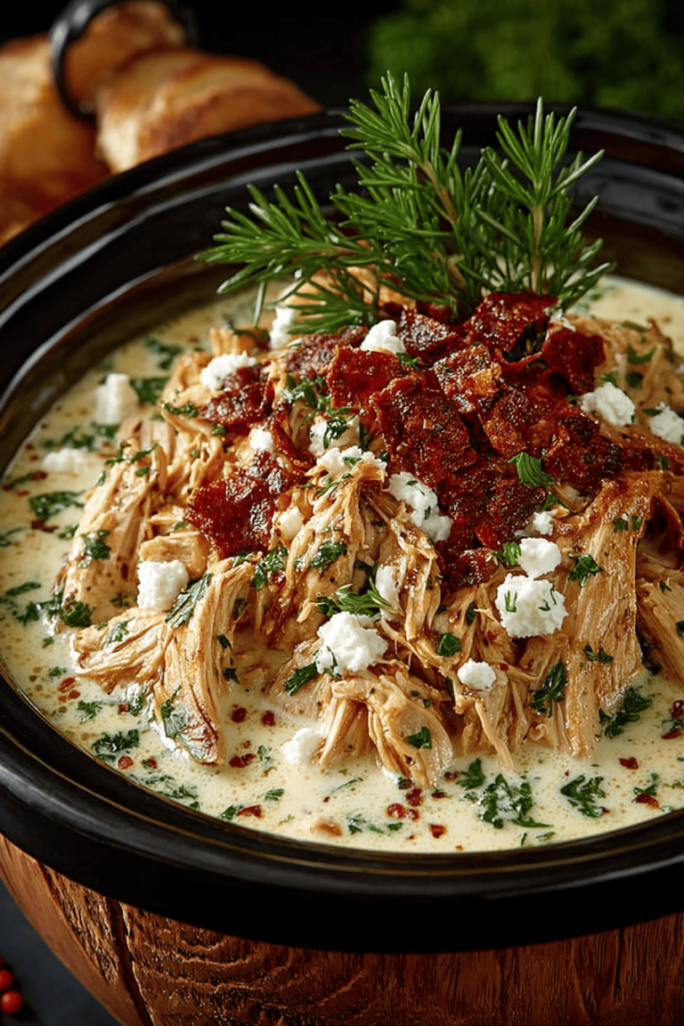 Slow Cooker Creamy Chicken Gravy Recipe