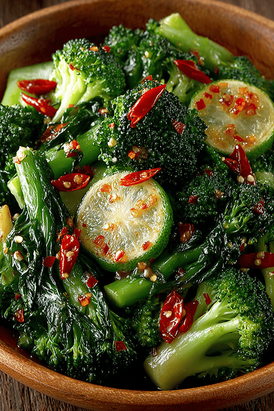 Smashed Broccoli Recipe A Crunchy and Flavorful Side Dish slice on plate showing perfect texture and swirl pattern