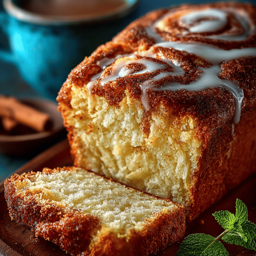 Snickerdoodle Bread Recipe with Cinnamon Sugar Swirl