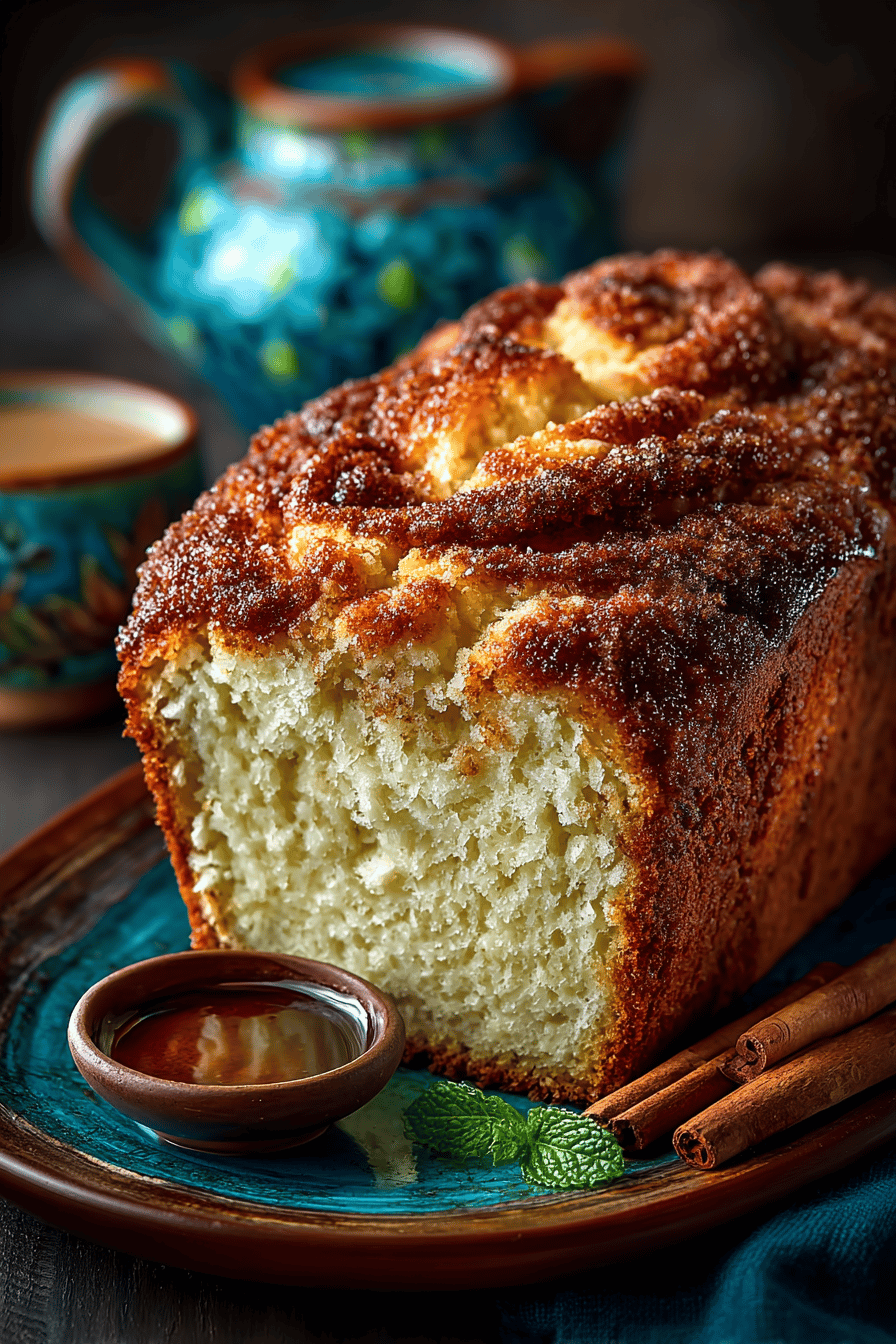 Snickerdoodle Bread Recipe with Cinnamon Sugar Swirl