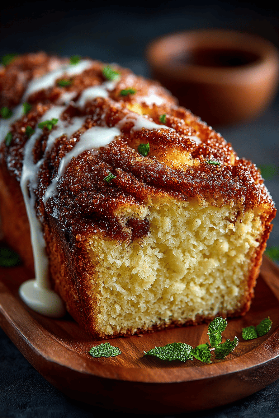 Snickerdoodle Bread Recipe with Cinnamon Sugar Swirl ingredients organized and measured on kitchen counter