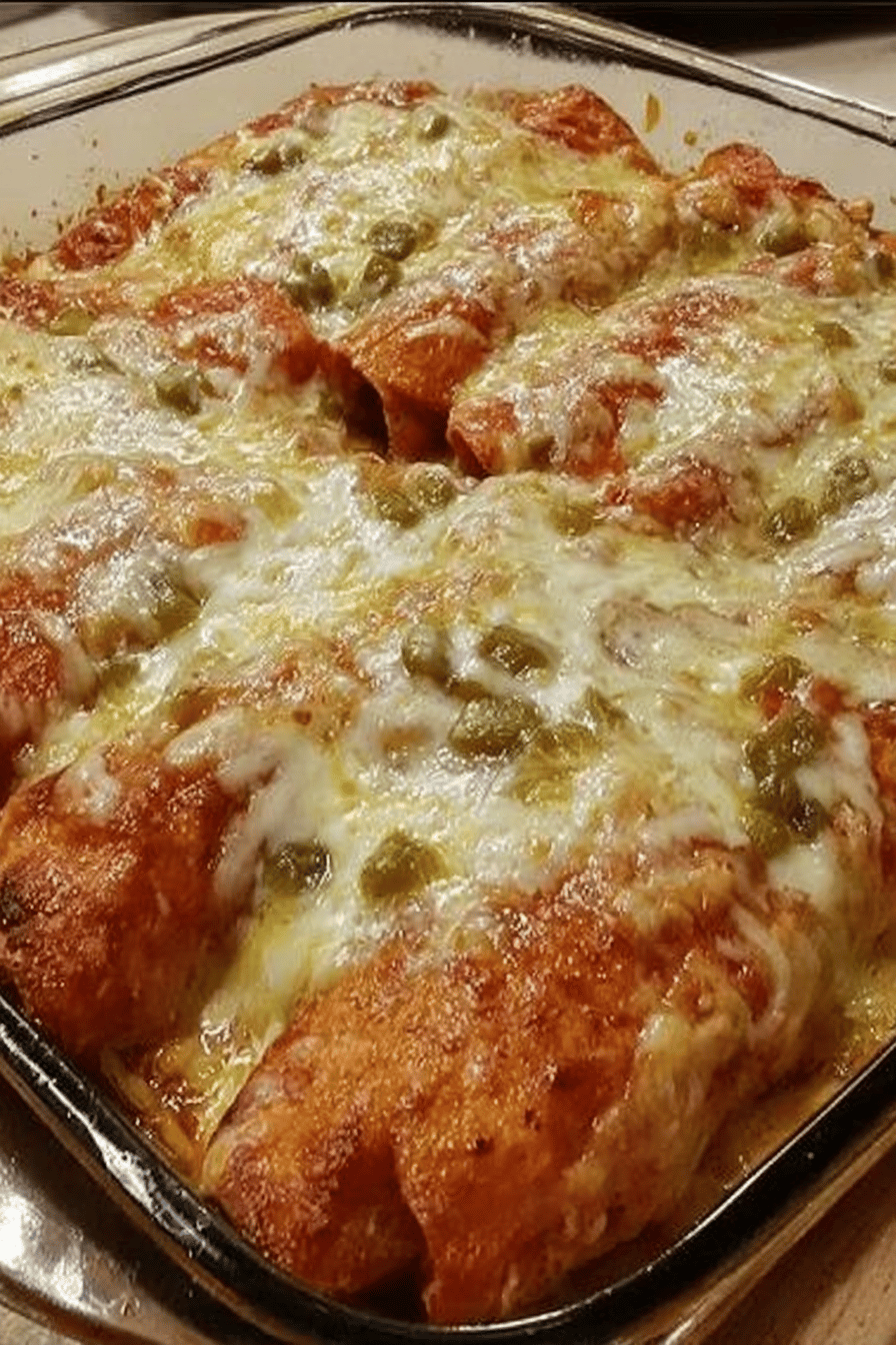 Sour Cream Chicken Enchiladas Recipe That Will Cast a Spell on Your Taste Buds ingredients organized and measured on kitchen counter