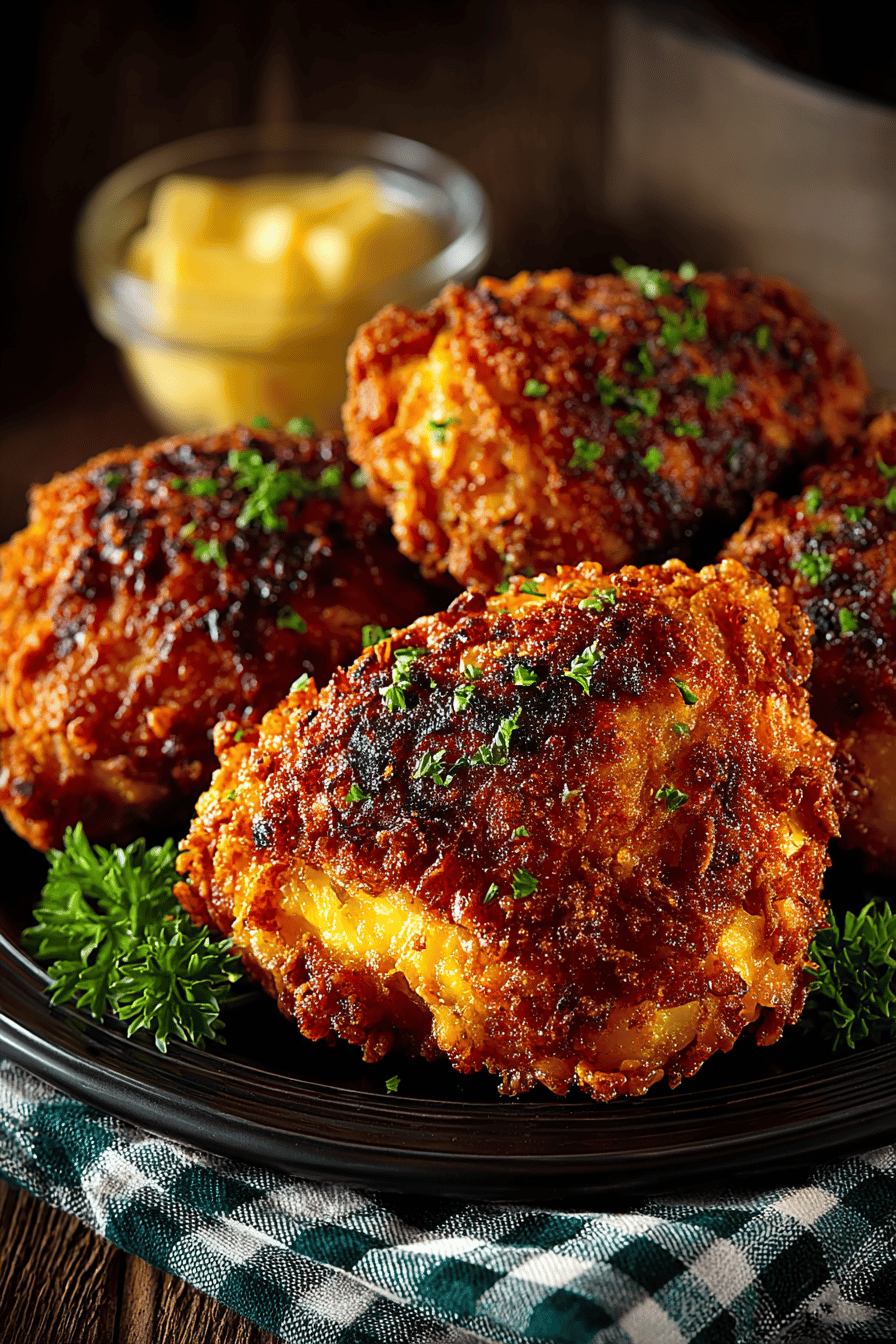 Southern Fried Chicken Recipe A Crispy, Flavorful Delight final dish beautifully presented and ready to serve
