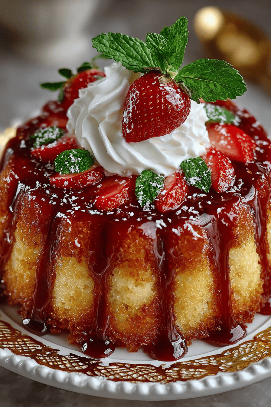 Southern Strawberry Pineapple Punch Bowl Cake Recipe ingredients organized and measured on kitchen counter