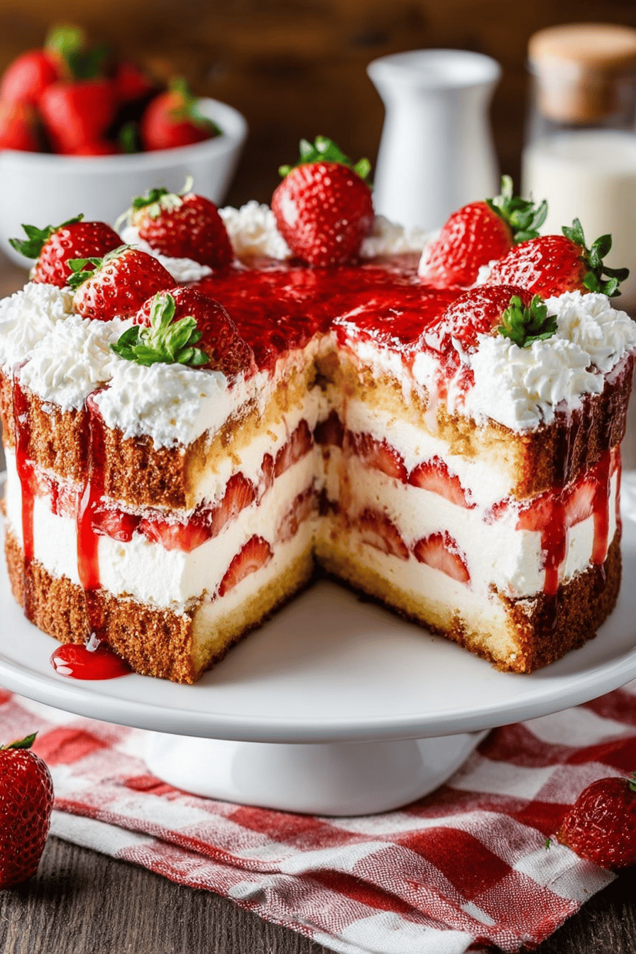 Strawberry Earthquake Cake Recipe: A Scrumptious Dessert Delight