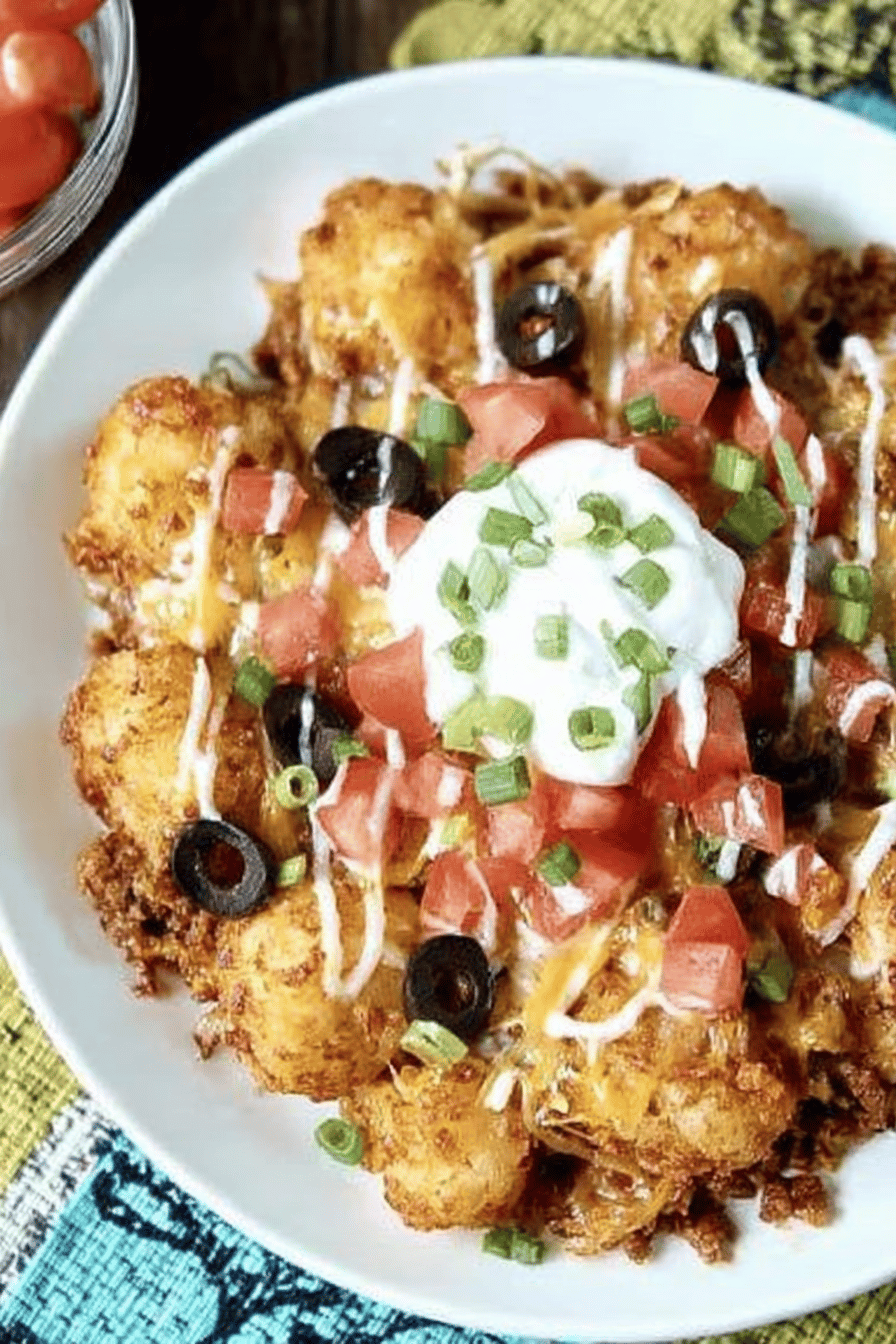 Tater Taco Casserole Recipe slice on plate showing perfect texture and swirl pattern