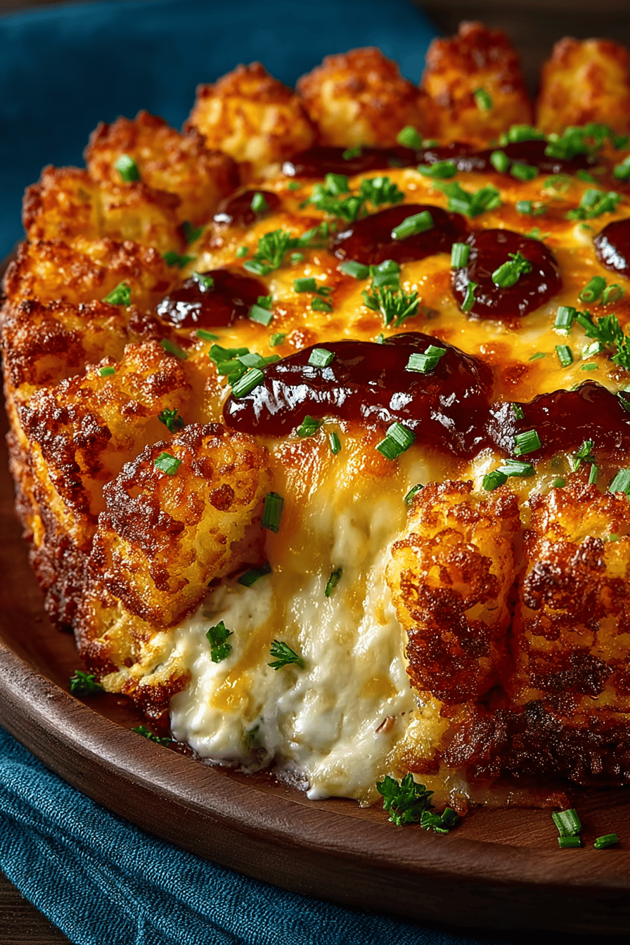 Tater Tot Casserole A Family-Favorite Comfort Dish Recipe ingredients organized and measured on kitchen counter