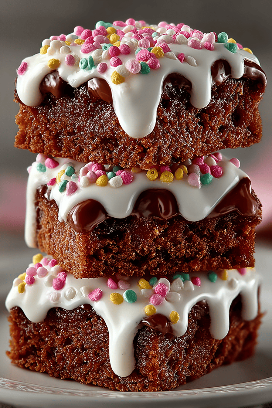 Texas Sheet Cake Cookies Recipe final dish beautifully presented and ready to serve