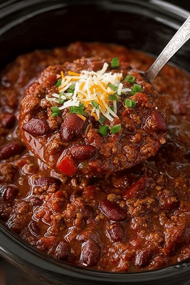 The Ultimate Homemade Chili Recipe