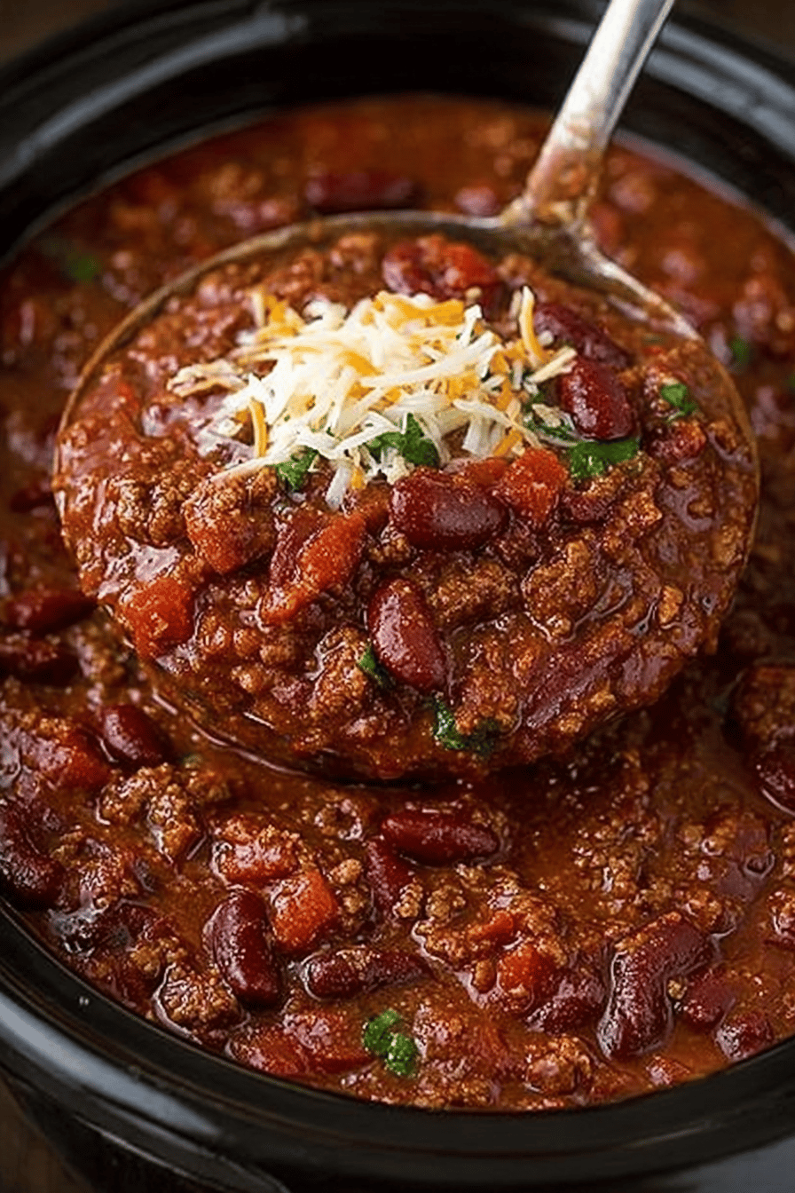 The Ultimate Homemade Chili Recipe ingredients organized and measured on kitchen counter