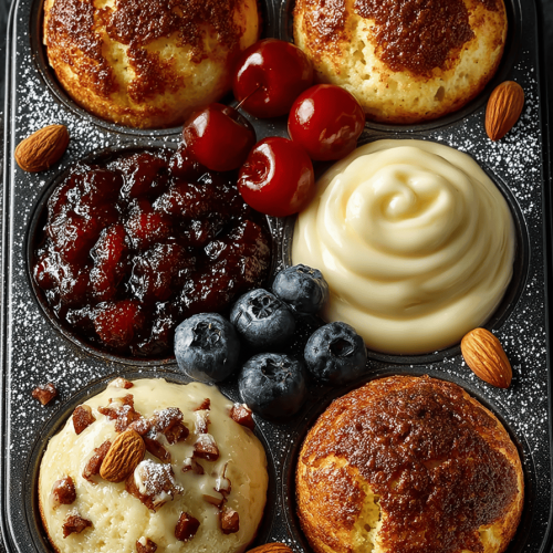 Title Six Delicious Treats Baked in One Pan