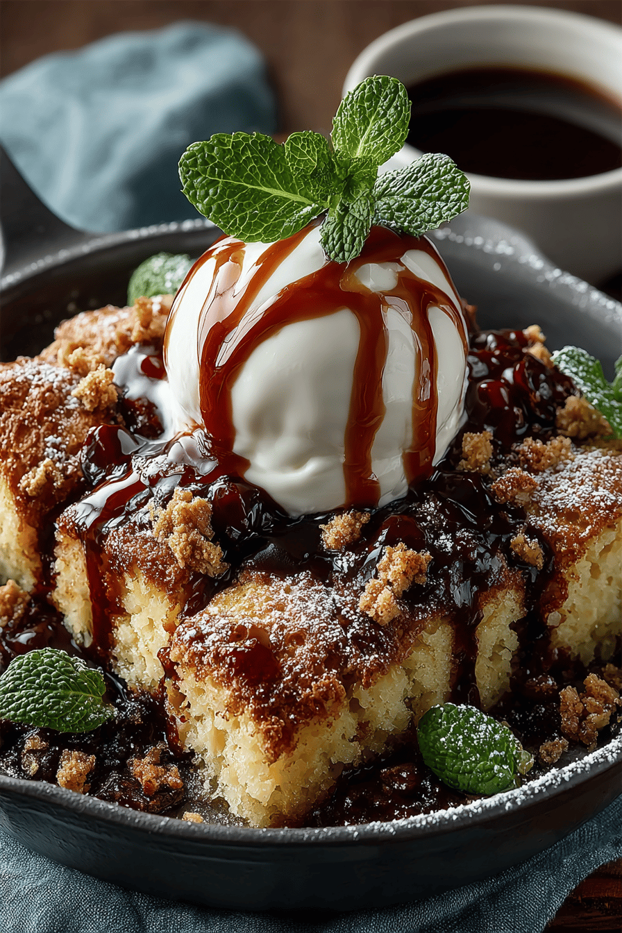 Title Six Delicious Treats Baked in One Pan ingredients organized and measured on kitchen counter