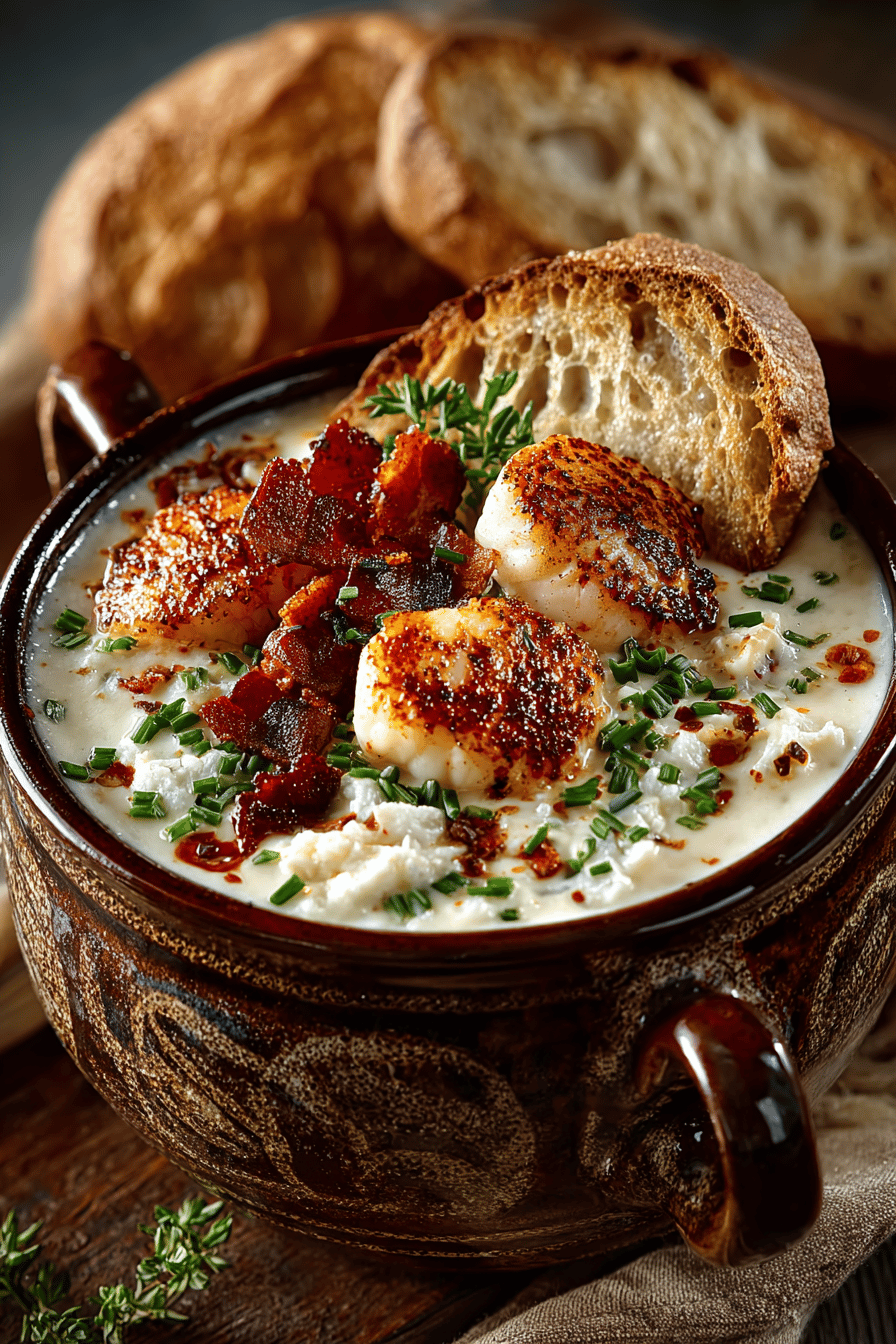 Top-Rated Clam Chowder Recipe Worth Trying ingredients organized and measured on kitchen counter