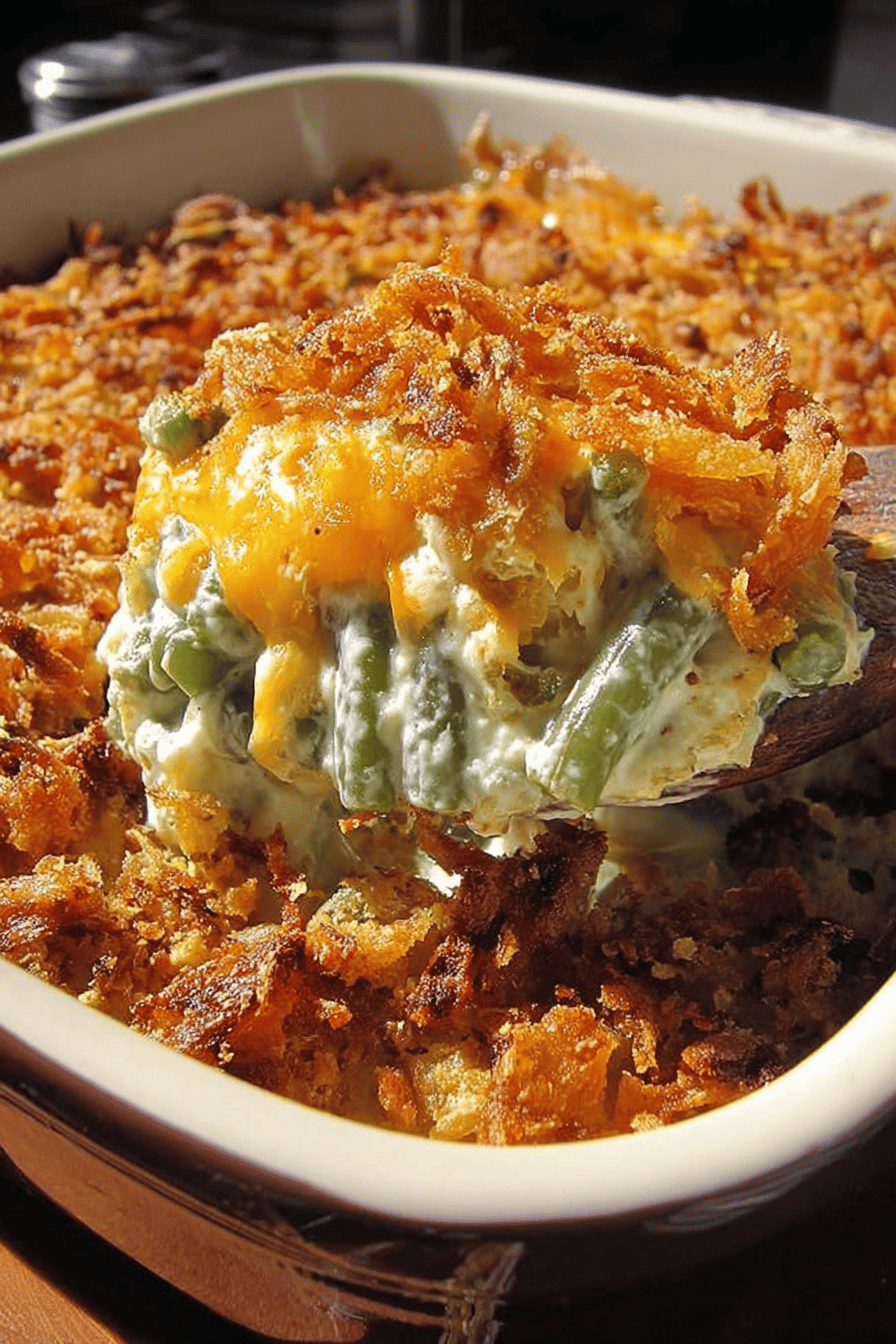 Top-Rated Green Bean Casserole Recipe to Try at Home ingredients organized and measured on kitchen counter