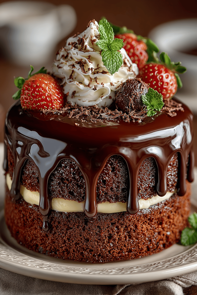 Triple Chocolate Cake Recipe - A Decadent Indulgence for Chocolate Lovers
