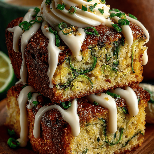Zucchini Bars Recipe with Savory Brown Butter Frosting