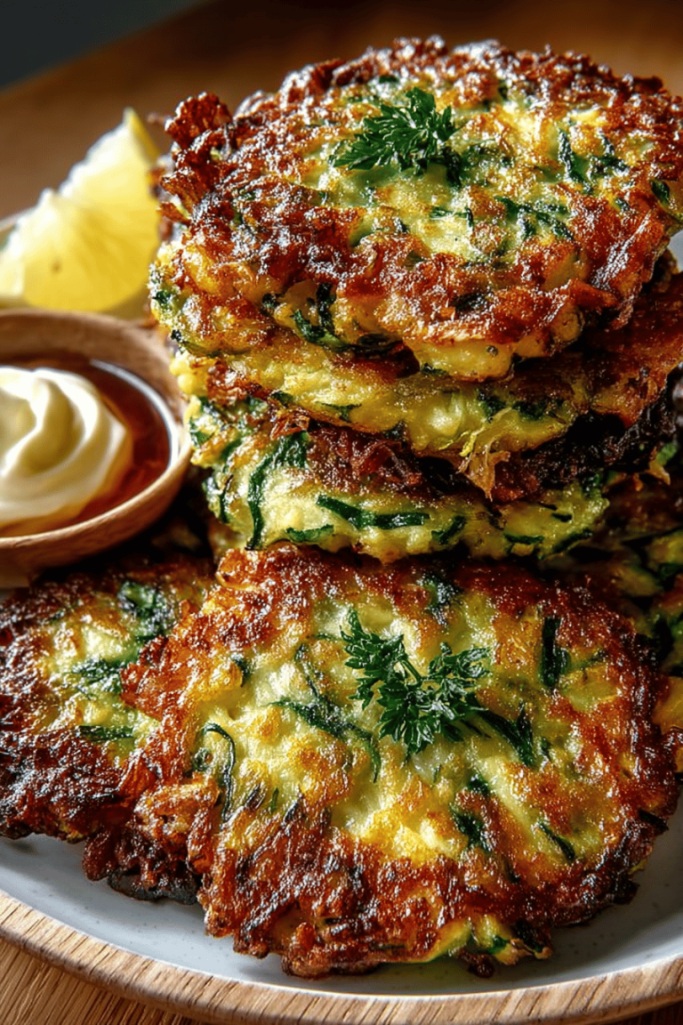 20-Minute Crispy Zucchini Fritters