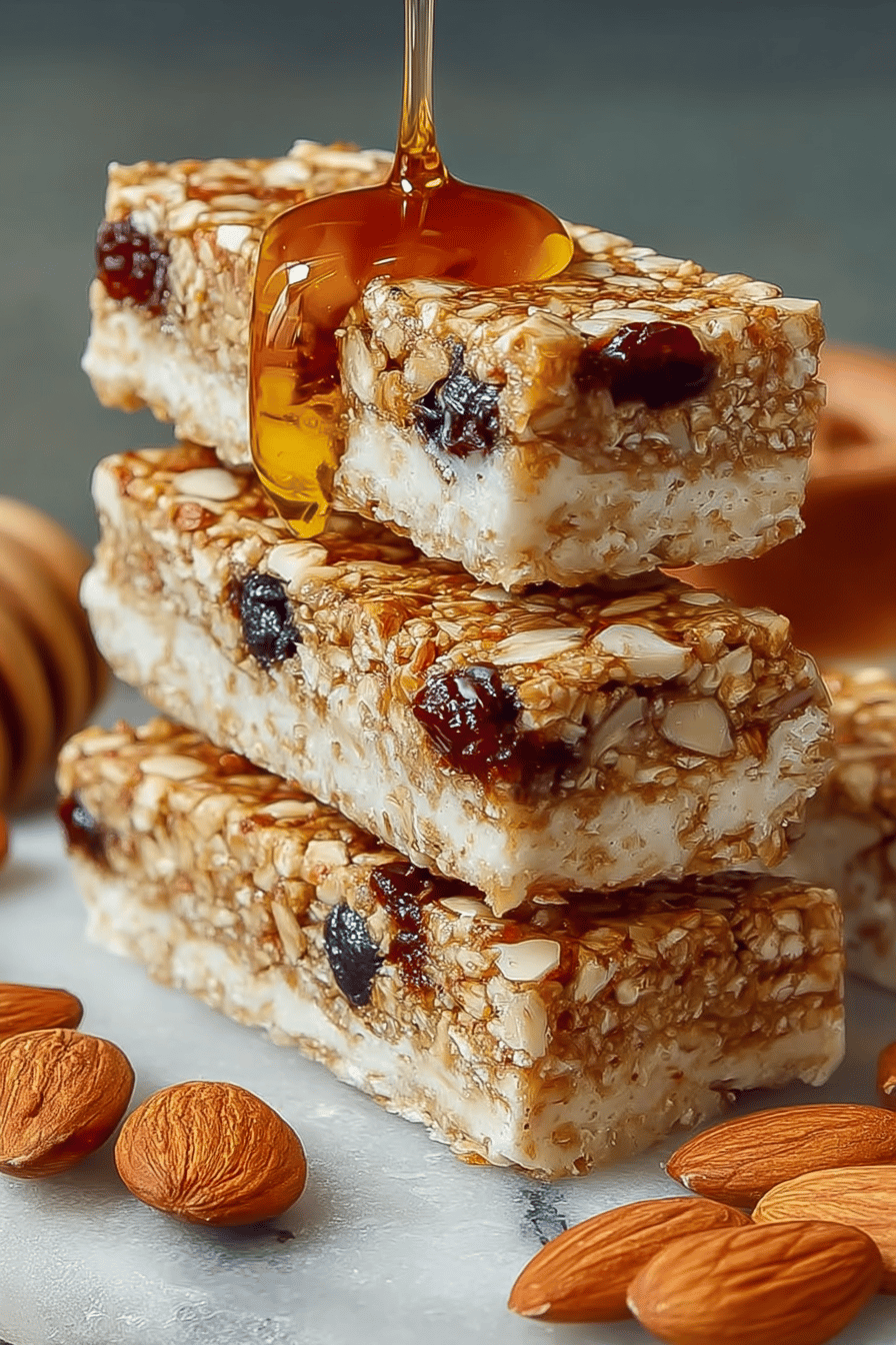 Almond Honey Power Bars