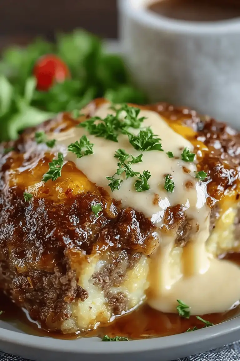 Amish Hamburger Steak Bake