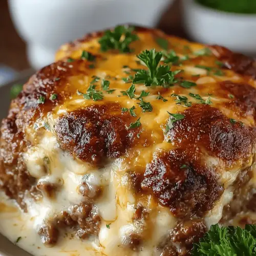 Amish Hamburger Steak Bake