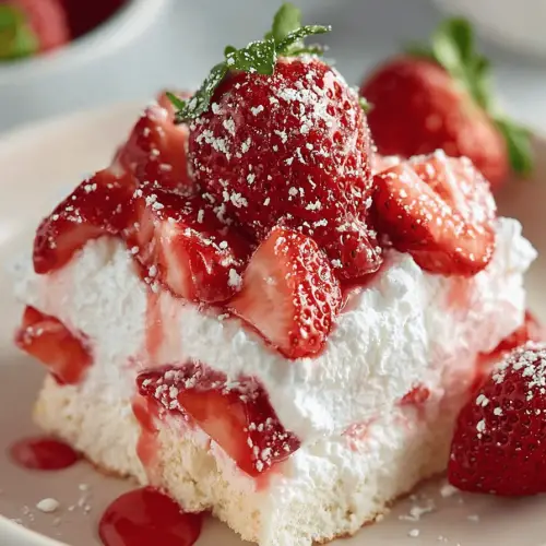 Angel Food Strawberries