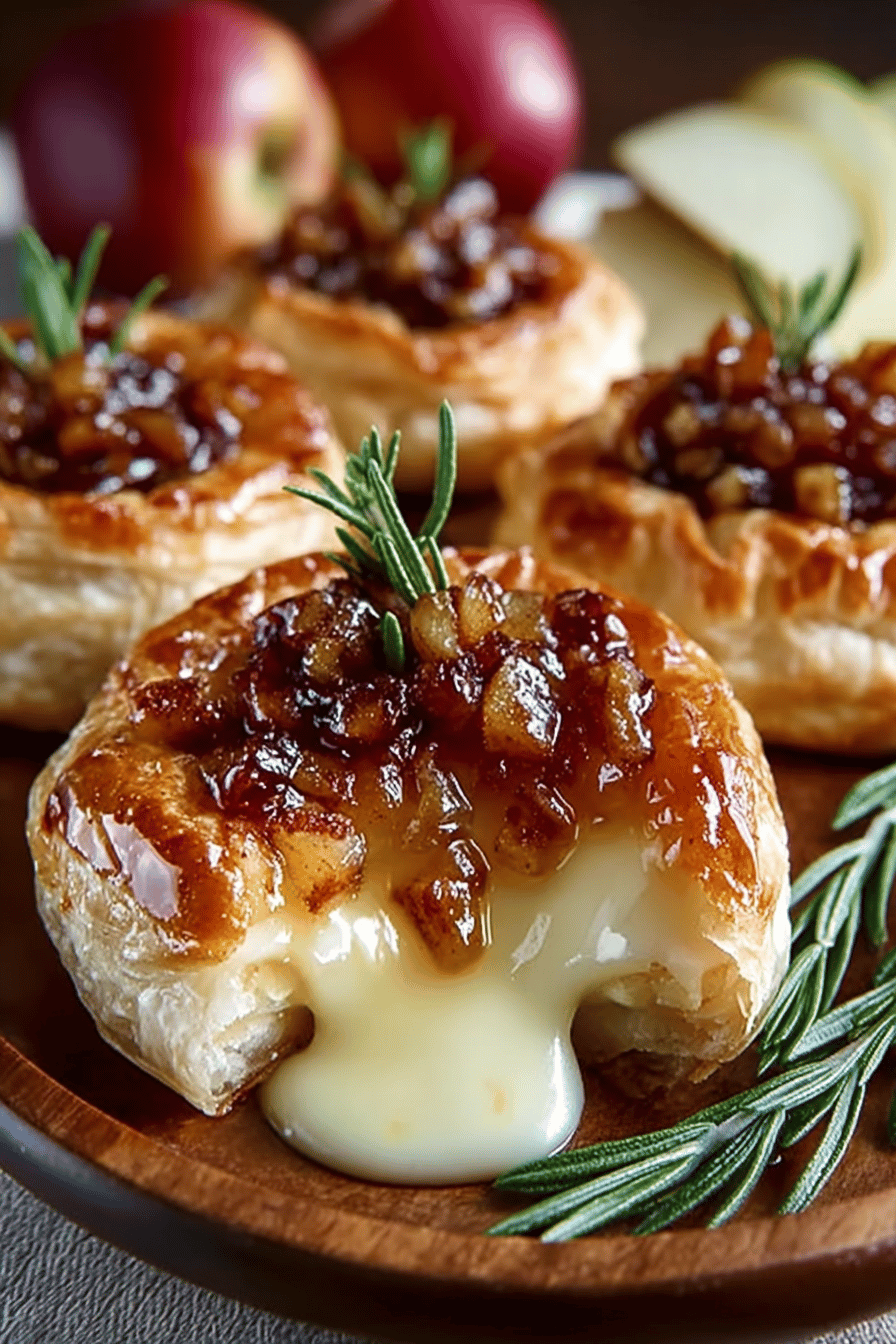 Apple Brie Bites