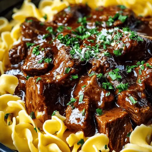 Beef Tips & Egg Noodles