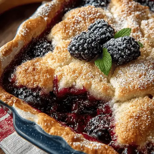 Blackberry Crumble