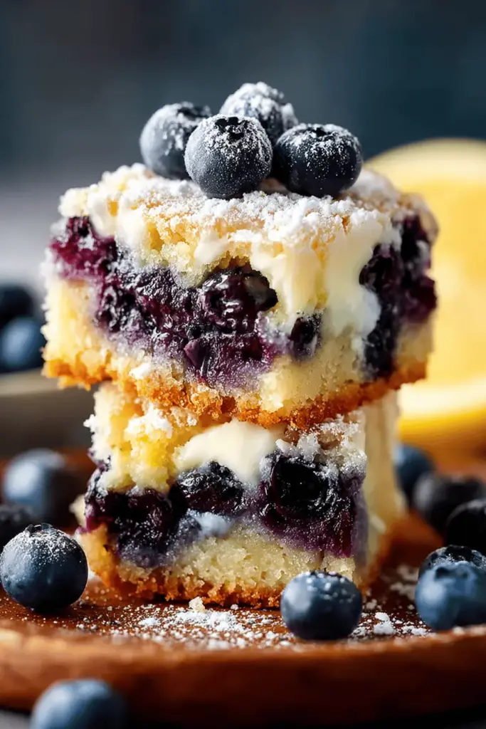 Blueberry Blondies