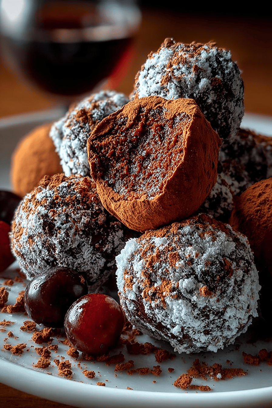 Boozy Holiday Truffles: Easy and Delicious