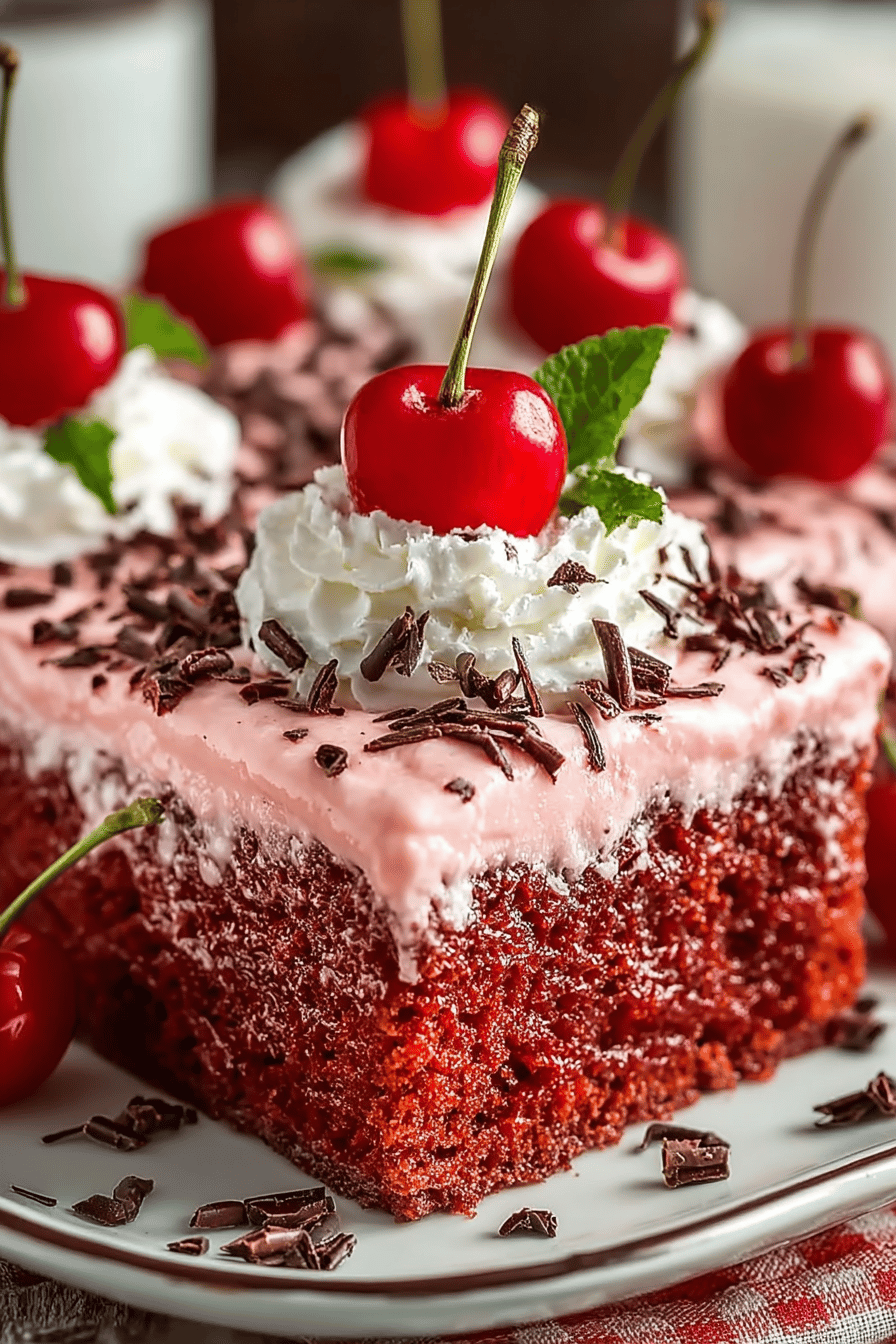 Cherry Dr Pepper Cake