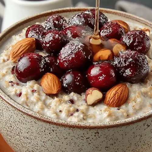 Cherry Hazelnut Bliss Oatmeal