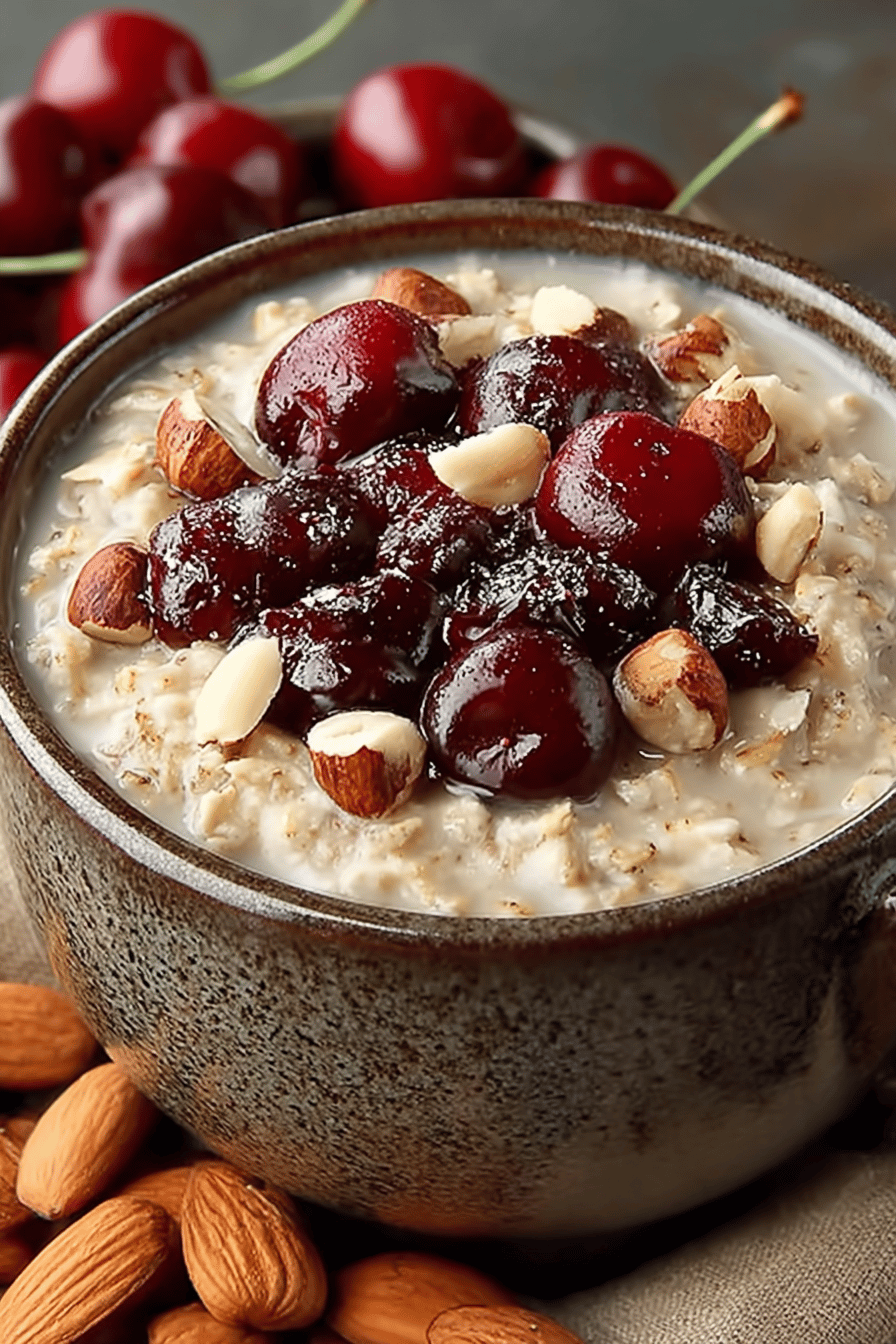 Cherry Hazelnut Bliss Oatmeal