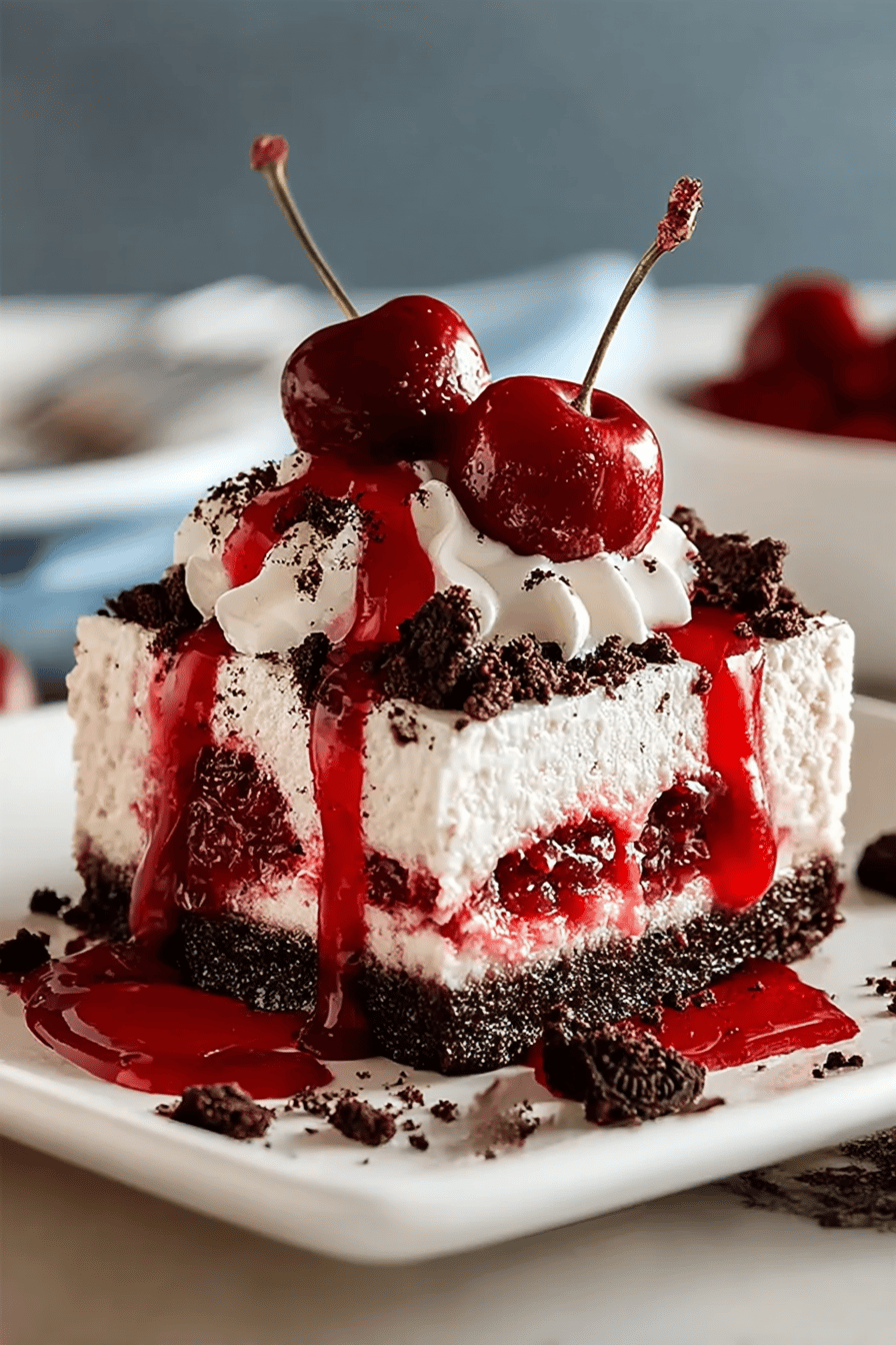 Cherry Oreo Delight