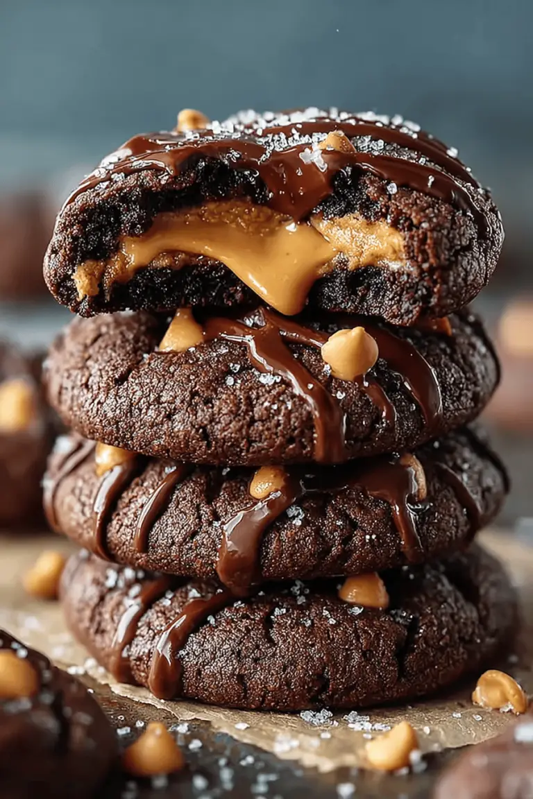 Chocolate Peanut Butter Cookies