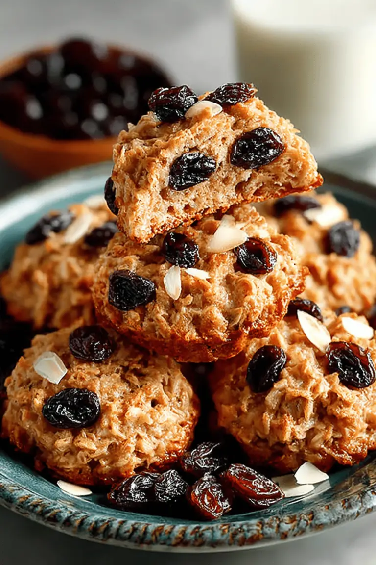 Cinnamon Raisin Oatmeal Delights