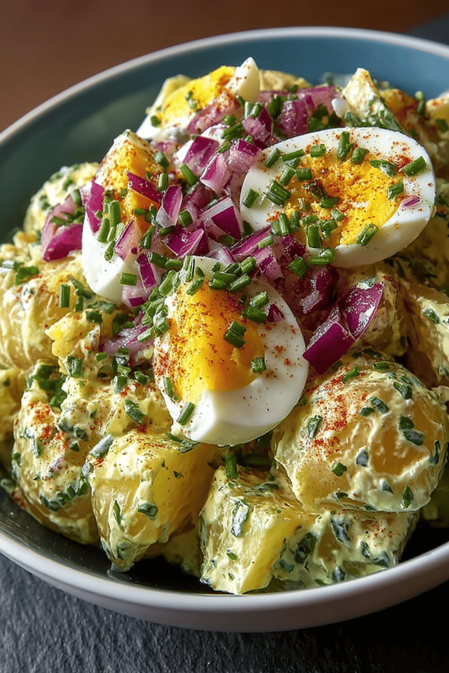 Classic French-Style Potato Salad Recipe