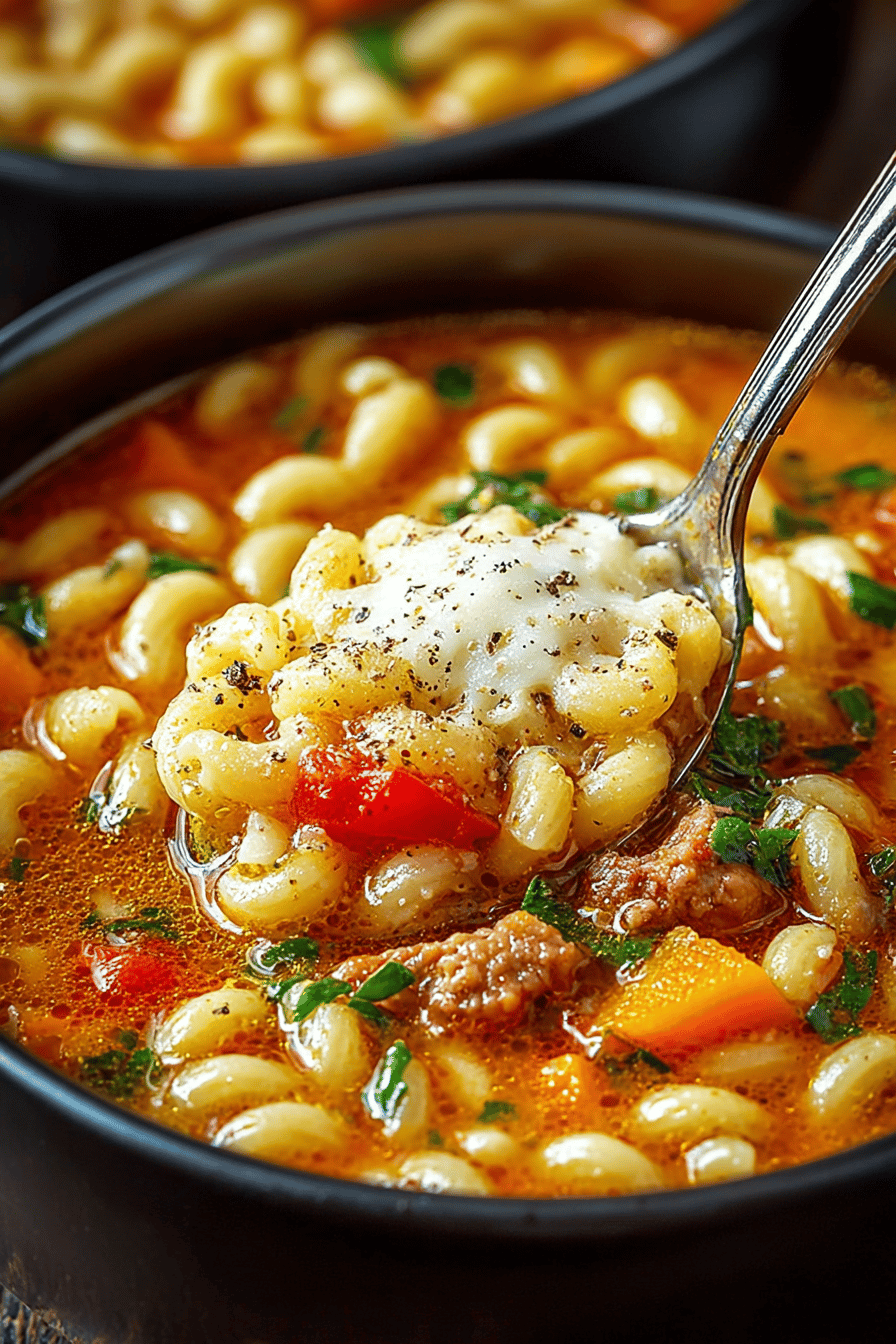 Cozy Pasta Soup