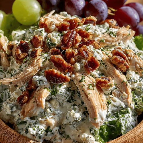 Creamy Blue Cheese Chicken Salad Delight