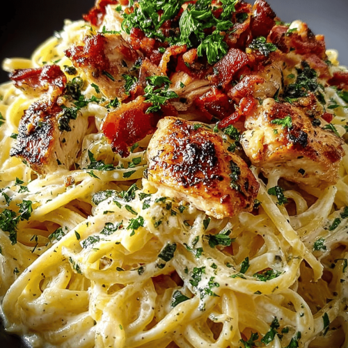 Creamy Chicken Carbonara Made Easy