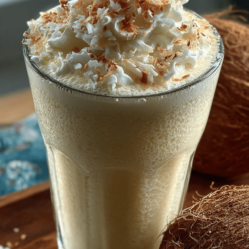 Creamy Coconut Milkshake Delights
