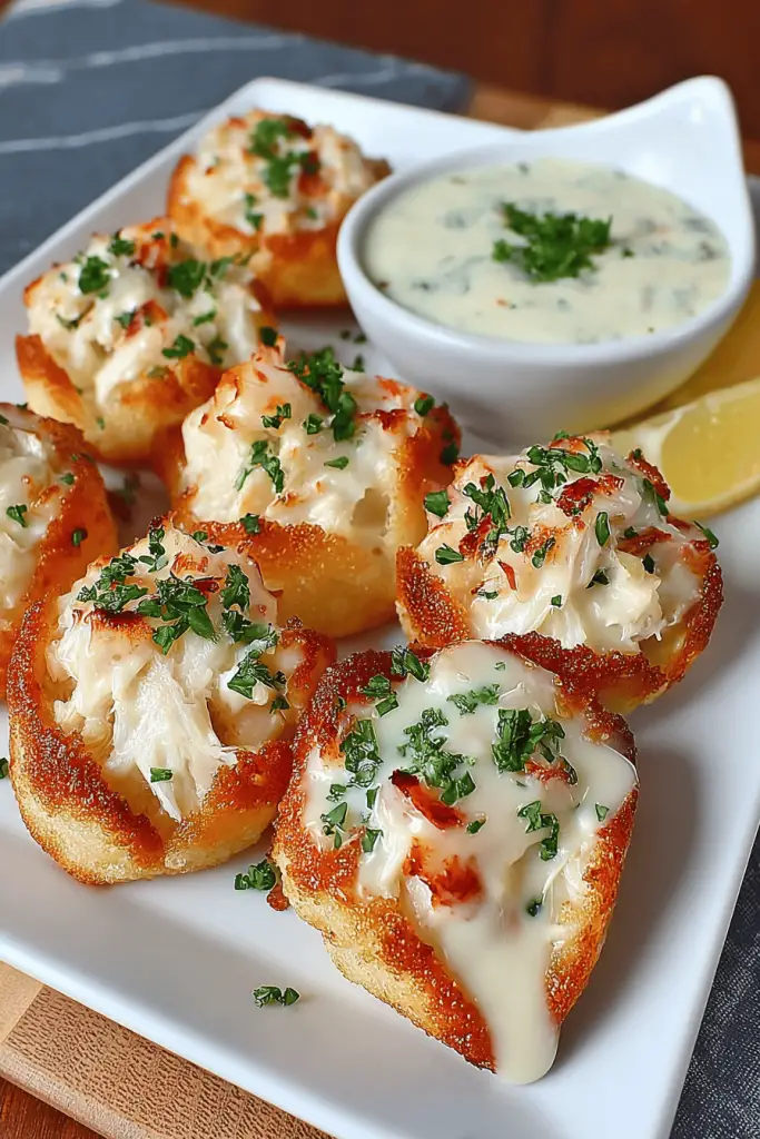 Creamy Crab Bites