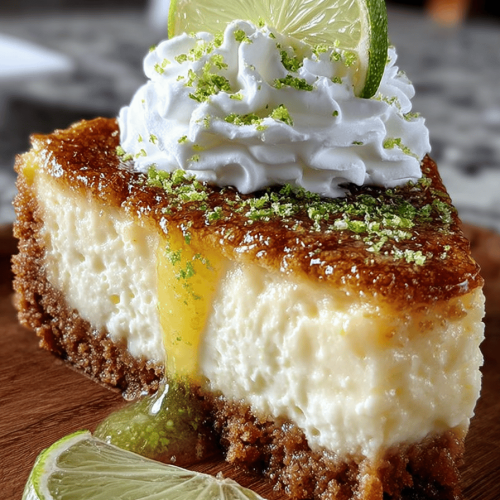 Creamy Key Lime Cheesecake Delight